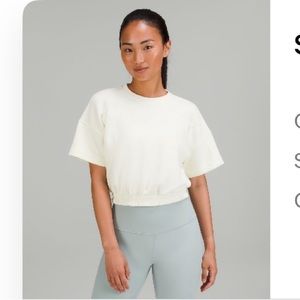 Lululemon softstreme gathered top